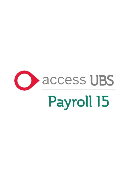 UBS Payroll 15 Software (Single User) Latest Version