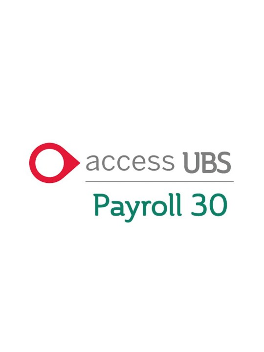 UBS Payroll 30 Software (Single User) Latest Version