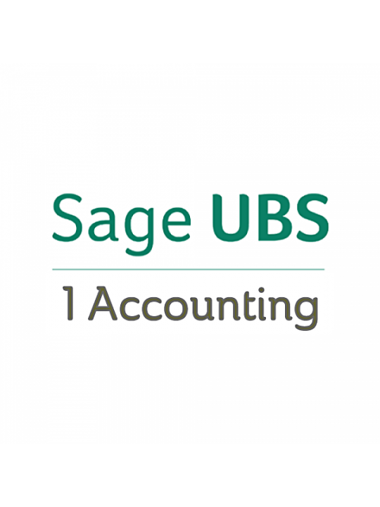 UBS One Accounting (Single User) Latest Version