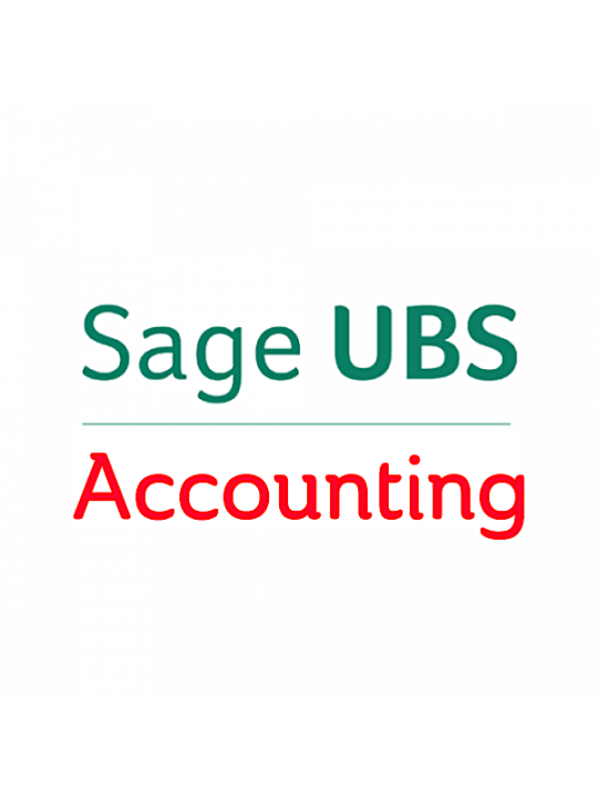 UBS Accounting Software (Single User) International Version