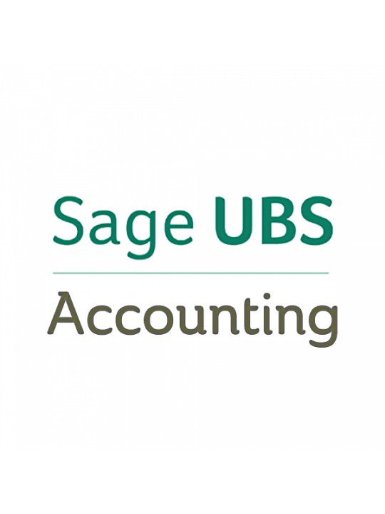 UBS Accounting Software (Single User) Latest Version